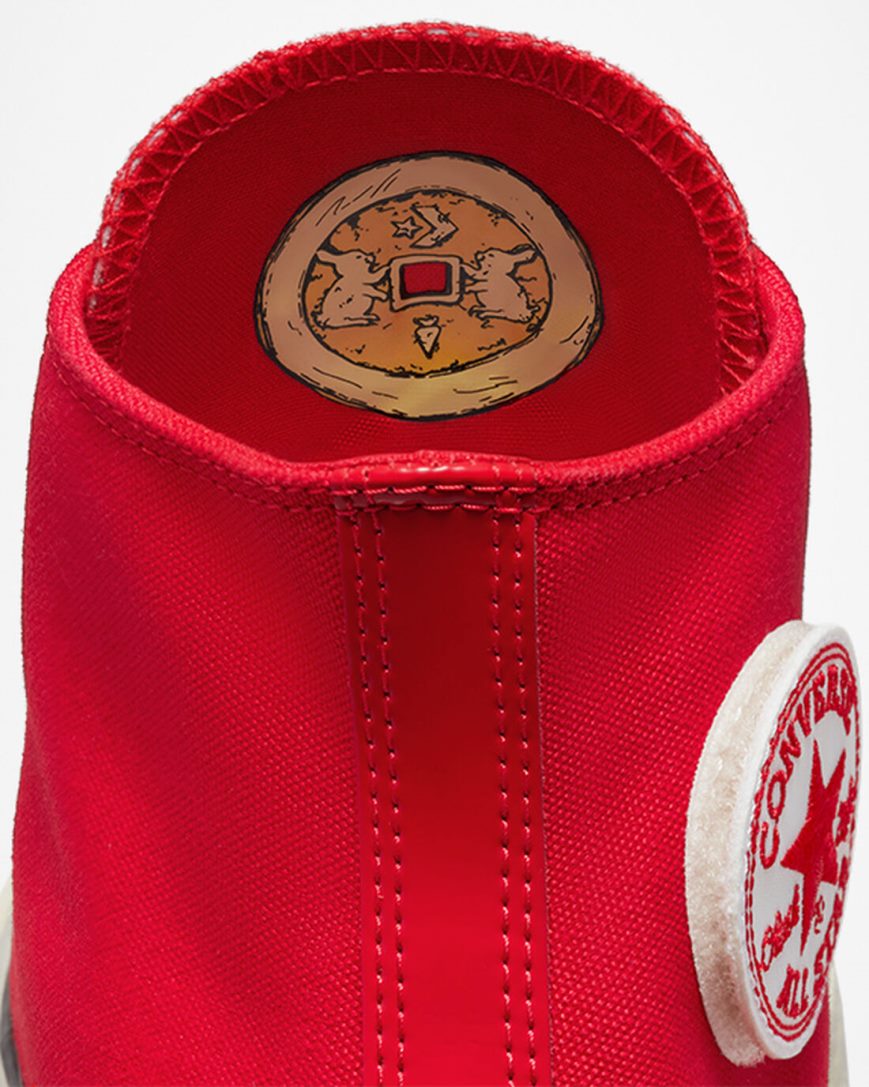 Women's Converse Chuck 70 Year of the Rabbit High Top Shoes Red / White / Black | AU 8C0E6U